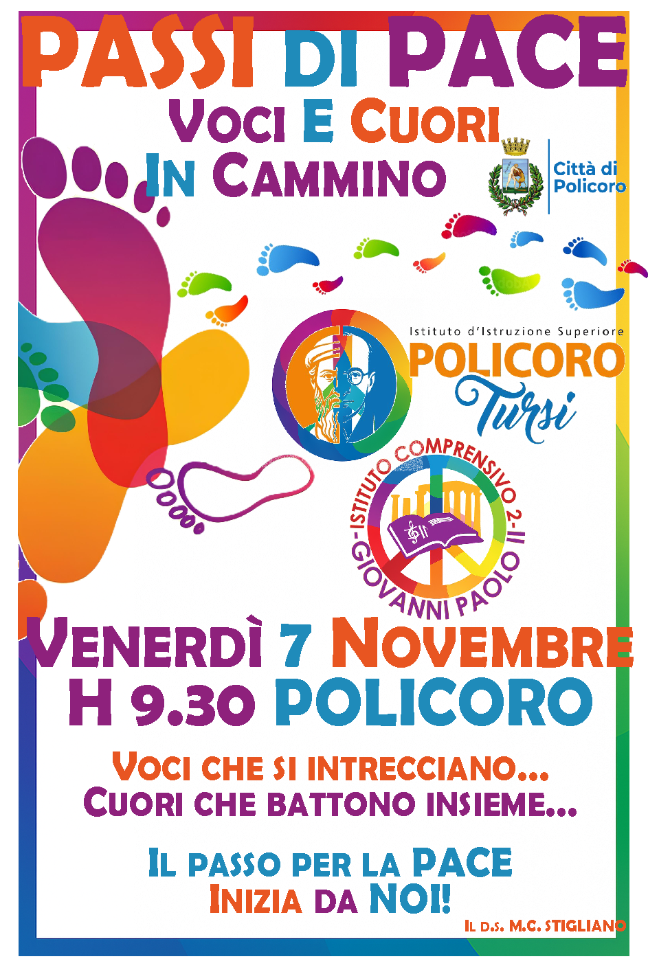 Passi di Pace 2025 – Voci e cuori in cammino – Venerdi 7 novembre 2025